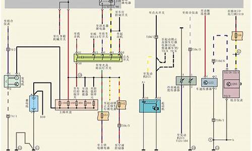 捷达汽车电路图简化_捷达汽车电路图简化图解